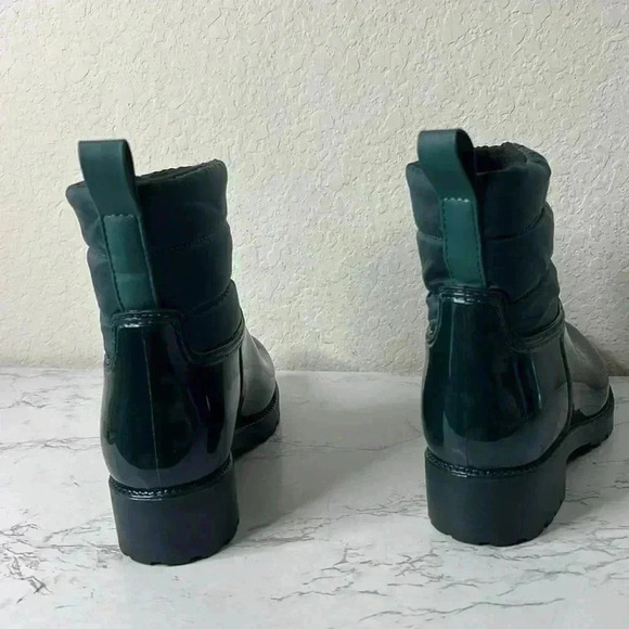 Charter Club Trudyy Green Puffer Rain Boots Size 6M - Picture 4 of 11